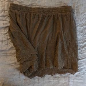 NEW!!! Torrid lace trim shorts
